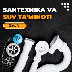 Santexnika, gaz va suv ta'minoti