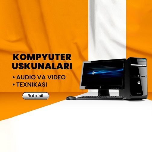 Kompyuter uskunalari, audio-video texnikasi