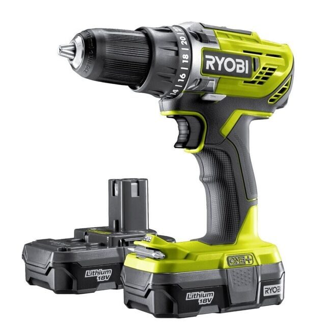 Simsiz drel-shurupovert Ryobi R18DD3-213S ONE+